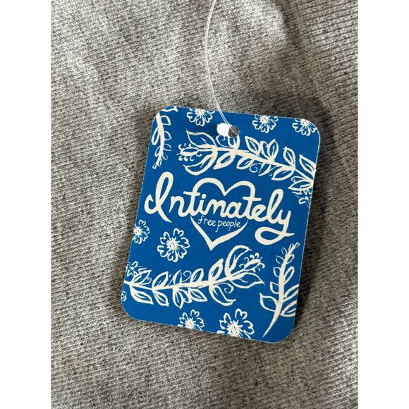 Free People Intimately Seamless Bike Shorts XS/S Heather Gray NEW with tags - Picture 4 of 8